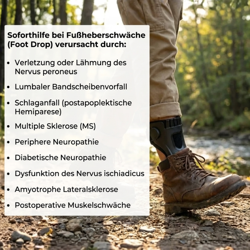 LiftStep™ AFO-Orthese gegen Fußheberschwäche